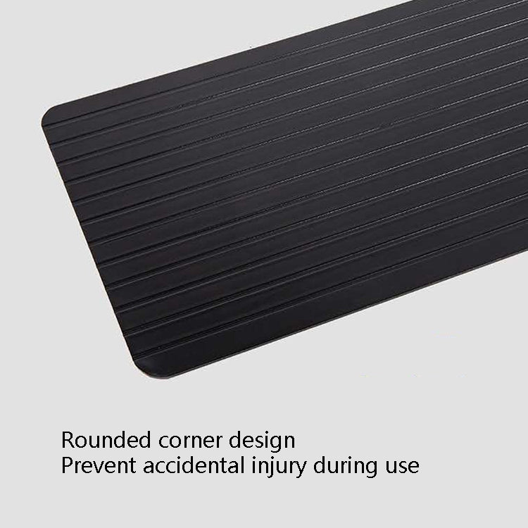 Thawing Plate Frozen Quick Thawing Plate Kitchen Tool Aluminum Alloy Thawing Plate, Specification: Large 3mm by bashfashion