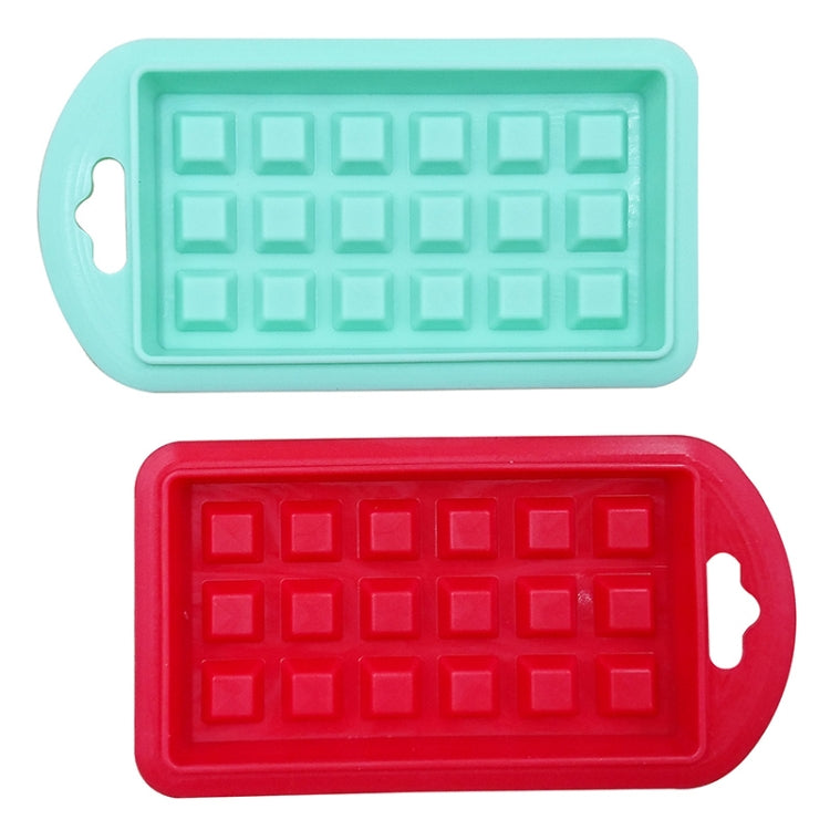 5 in 1 Food Grade Silicone Waffle Mold Kitchen Cake Set Baking Supplies(Red) by bashfashion