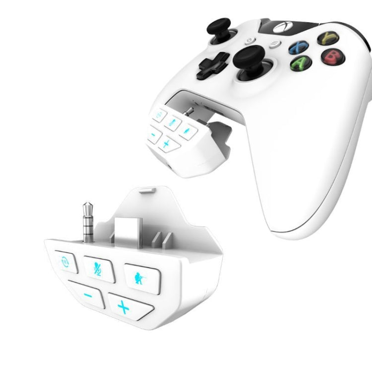 Gamepad Sound Card Headset Adapter For Xbox One Xbox Series / X / S (White) by bashfashion