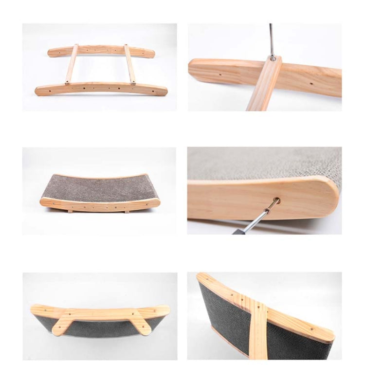 Vertical Corrugated Cat Scratch Board Grinding Claw Toy(Primary Color) by bashfashion