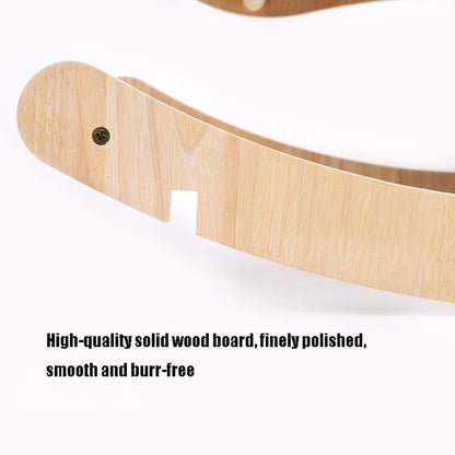 Corrugated Cat Scratching Board Shaker Claw Grinding Toy(Primary Color) by bashfashion