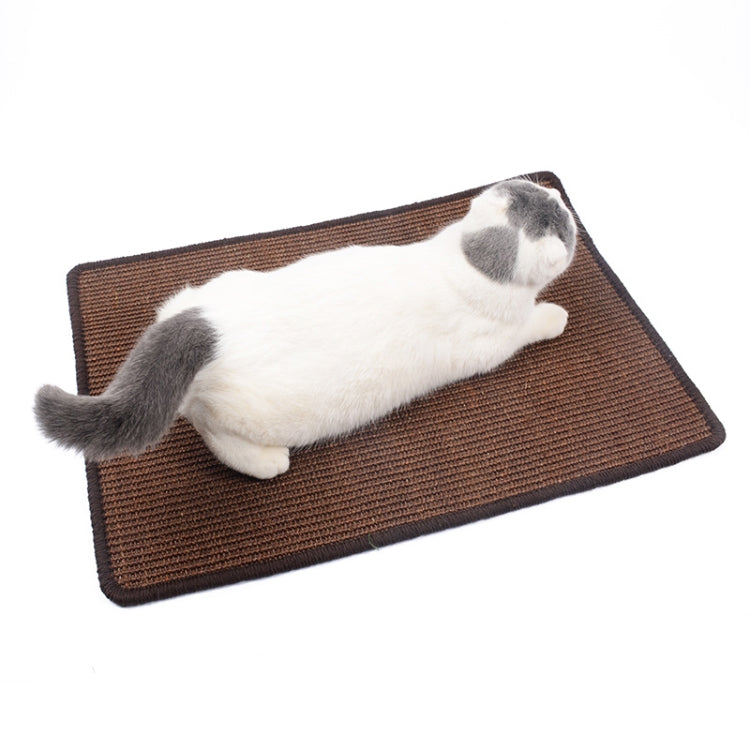 Cat Scratch Pad Pet Supplies Carpet Sleeping Mat Cat Placemat, Random Color Delivery, Specification: Overlock 60x90cm by bashfashion
