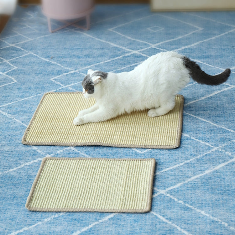 Cat Scratch Pad Pet Supplies Carpet Sleeping Mat Cat Placemat, Random Color Delivery, Specification: Overlock 60x90cm by bashfashion