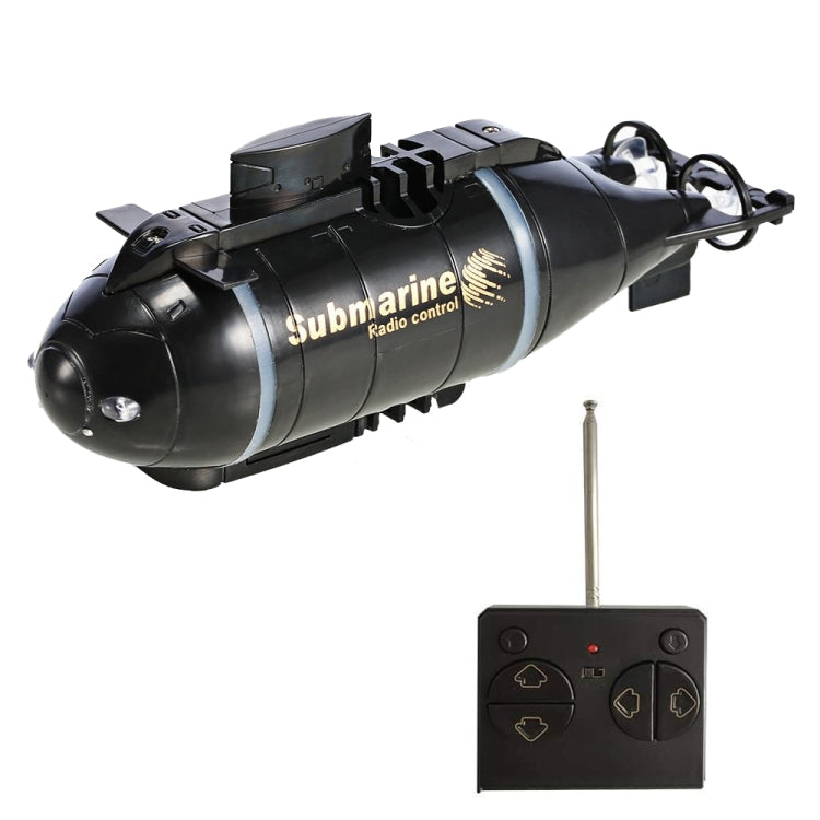Children 2.4G Electric Six-Way Mini Submarine Model Boy Playing In Water Remote Control Boat Nuclear Submarine(Black) by bashfashion