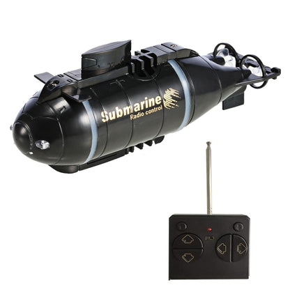 Children 2.4G Electric Six-Way Mini Submarine Model Boy Playing In Water Remote Control Boat Nuclear Submarine(Black) by bashfashion