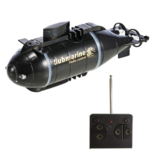 Children 2.4G Electric Six-Way Mini Submarine Model Boy Playing In Water Remote Control Boat Nuclear Submarine(Black) by bashfashion