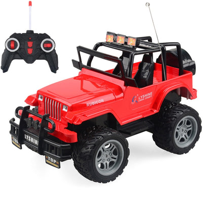 Electric Children Four-Way Remote Control Car Toy Model Toy, Proportion: 1:18(Red Convertible 6062) by bashfashion