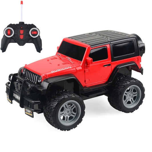 Electric Children Four-Way Remote Control Car Toy Model Toy, Proportion: 1:18(Red SUV 6061) by bashfashion