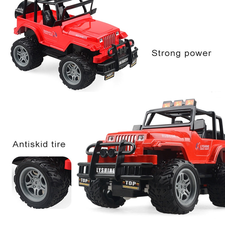 Electric Children Four-Way Remote Control Car Toy Model Toy, Proportion: 1:18(Red SUV 6061) by bashfashion