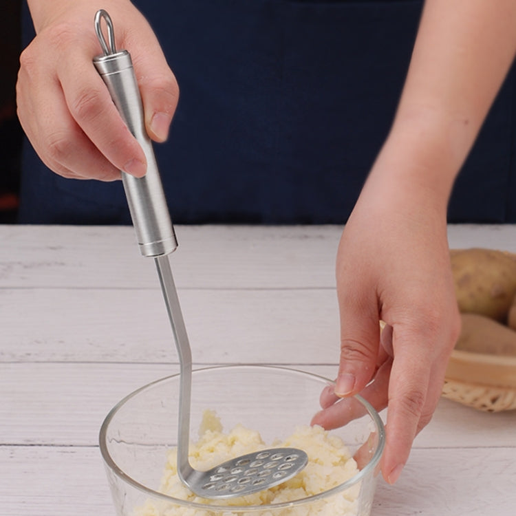 304 Stainless Steel Potato Masher Baby Food Supplement Tool by bashfashion