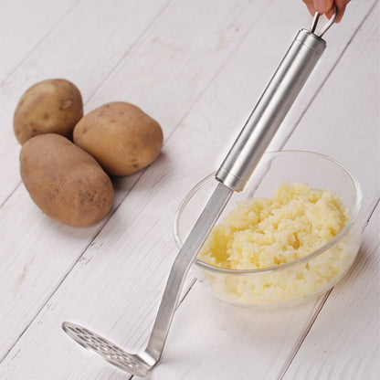 304 Stainless Steel Potato Masher Baby Food Supplement Tool by bashfashion