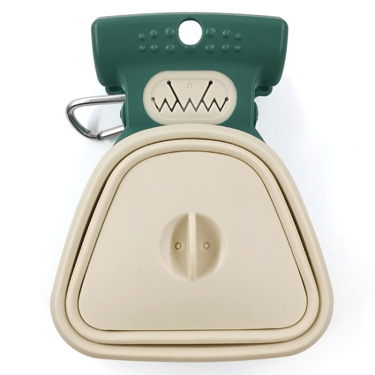 DT Portable Toilet Picker For Pets Outing Folding Clip Collector, Size: 13x10.5x5cm(Mustard) by bashfashion