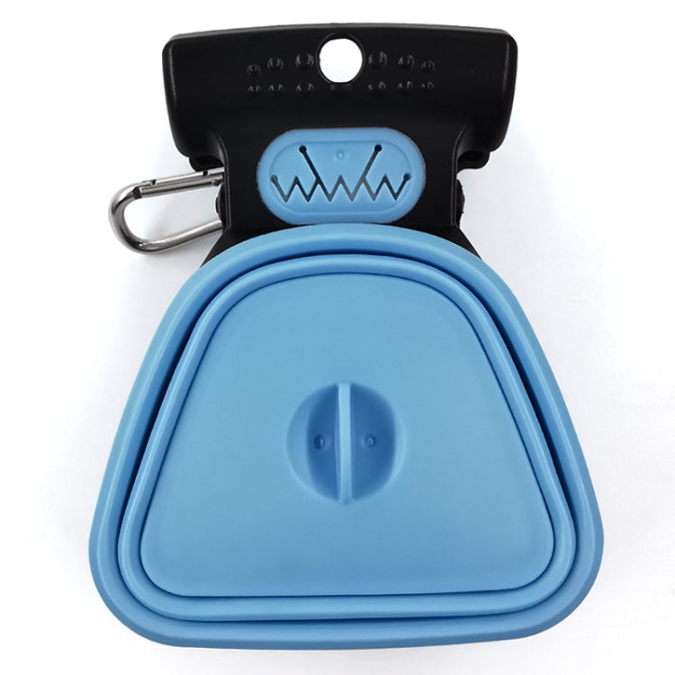 DT Portable Toilet Picker For Pets Outing Folding Clip Collector, Size: 18x14.5x5cm(Blue) by bashfashion