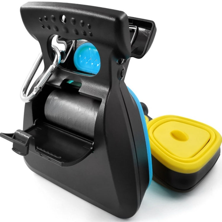DT Portable Toilet Picker For Pets Outing Folding Clip Collector, Size: 18x14.5x5cm(Blue) by bashfashion