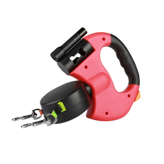 Medium & Large Dog Tractor With LED Light For Night Travel Lighting Traction Rope(Red) by bashfashion