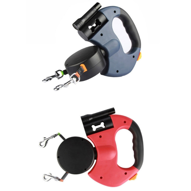 Medium & Large Dog Tractor With LED Light For Night Travel Lighting Traction Rope(Red) by bashfashion