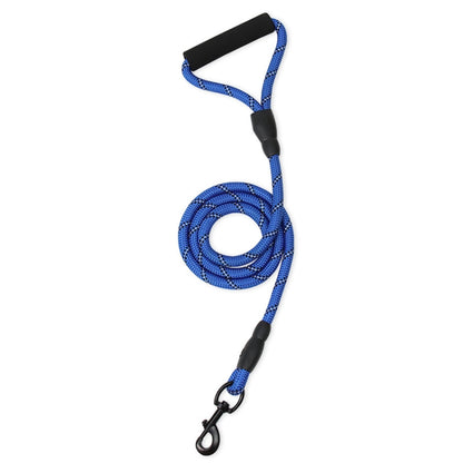 Pet Reflective Leash Medium & Large Dog Walking Supplies(Blue) by bashfashion