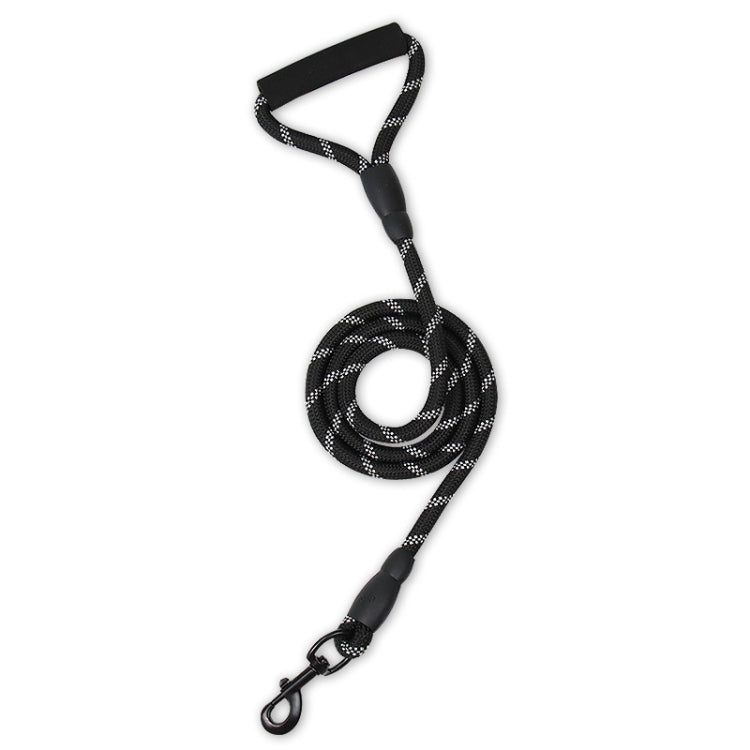 Pet Reflective Leash Medium & Large Dog Walking Supplies(Black) by bashfashion