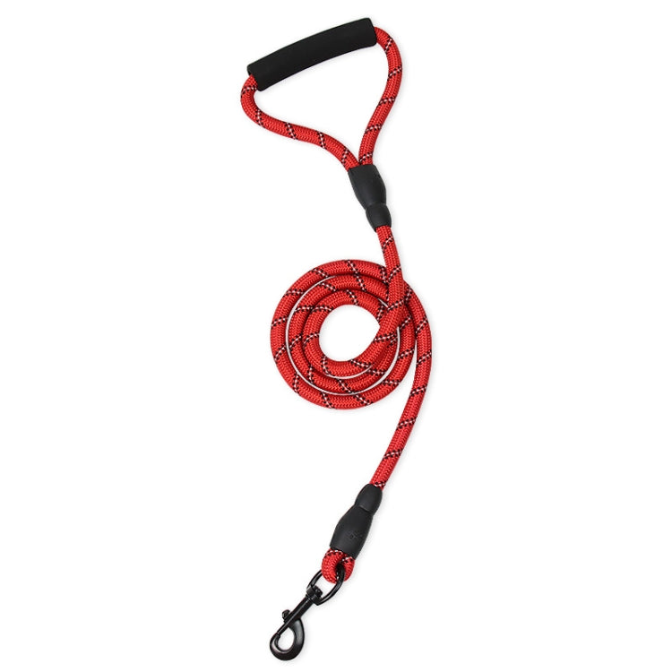 Pet Reflective Leash Medium & Large Dog Walking Supplies(Red) by bashfashion