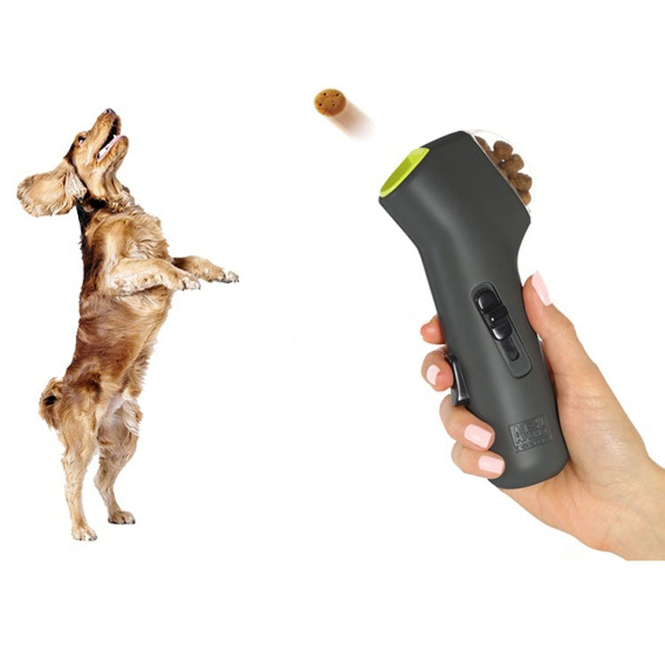 Pet Supplies Dog Training Snack Launcher Dog Cake Gun Training Dog Toy by bashfashion