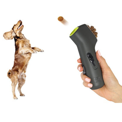 Pet Supplies Dog Training Snack Launcher Dog Cake Gun Training Dog Toy by bashfashion