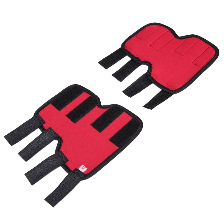 Pet Knee Pads Dog Leg Guards Pet Protective Gear Surgery Injury Sheath, Size: L(HJ02 Classic Red) by bashfashion
