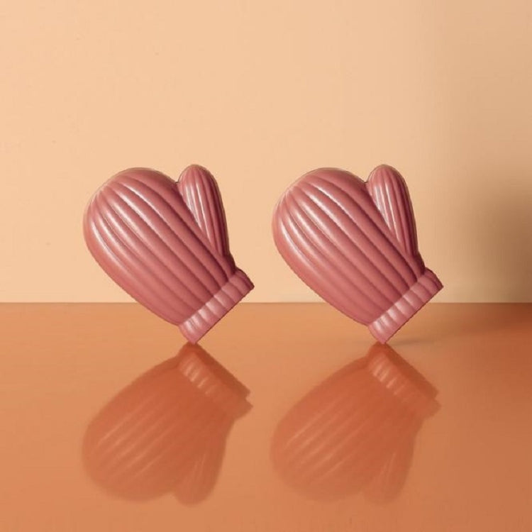 Glove Shape Food Bag Holder Plastic Bag Sealing Clip Snack Sealing Clip(Brown) by bashfashion