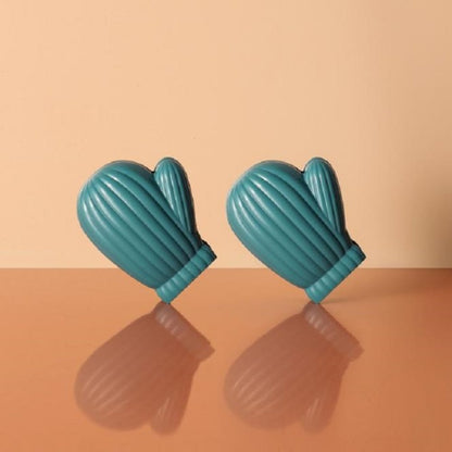 Glove Shape Food Bag Holder Plastic Bag Sealing Clip Snack Sealing Clip(Green) by bashfashion