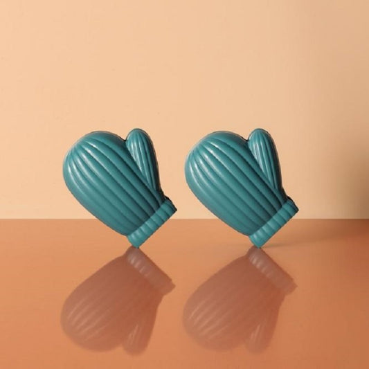 Glove Shape Food Bag Holder Plastic Bag Sealing Clip Snack Sealing Clip(Green) by bashfashion