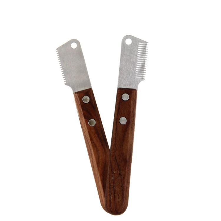 HOP Terrier Dog Plucking Knife Pet Grooming & Shaving Tool(CS276 Right Hand) by bashfashion