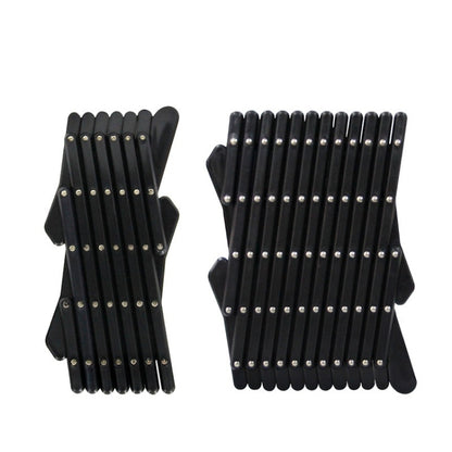 Pet Car Window Protective Fence Car Retractable Protective Fence, Specification: 24x11.8x1.2cm(Black) by bashfashion