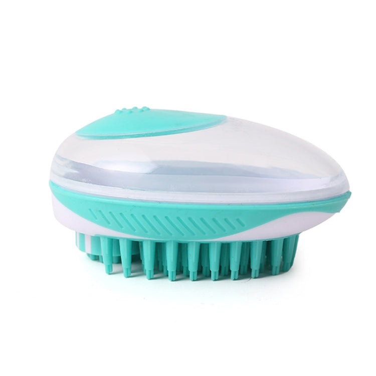 Pet Bath Brush Dog Massage Cleaning And Beauty Products(Green) by bashfashion