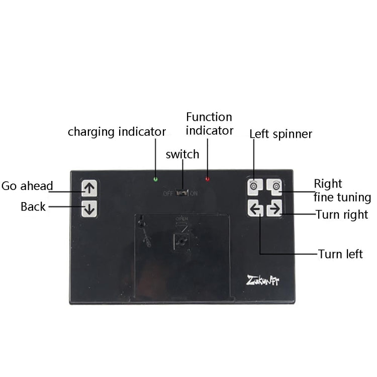 Children Mini Wireless Electric Speedboat Model Boat Simulation Remote Control Toy Boat(Blue) by bashfashion