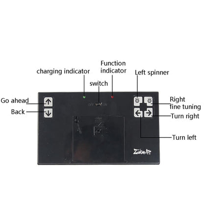 Children Mini Wireless Electric Speedboat Model Boat Simulation Remote Control Toy Boat(Blue) by bashfashion