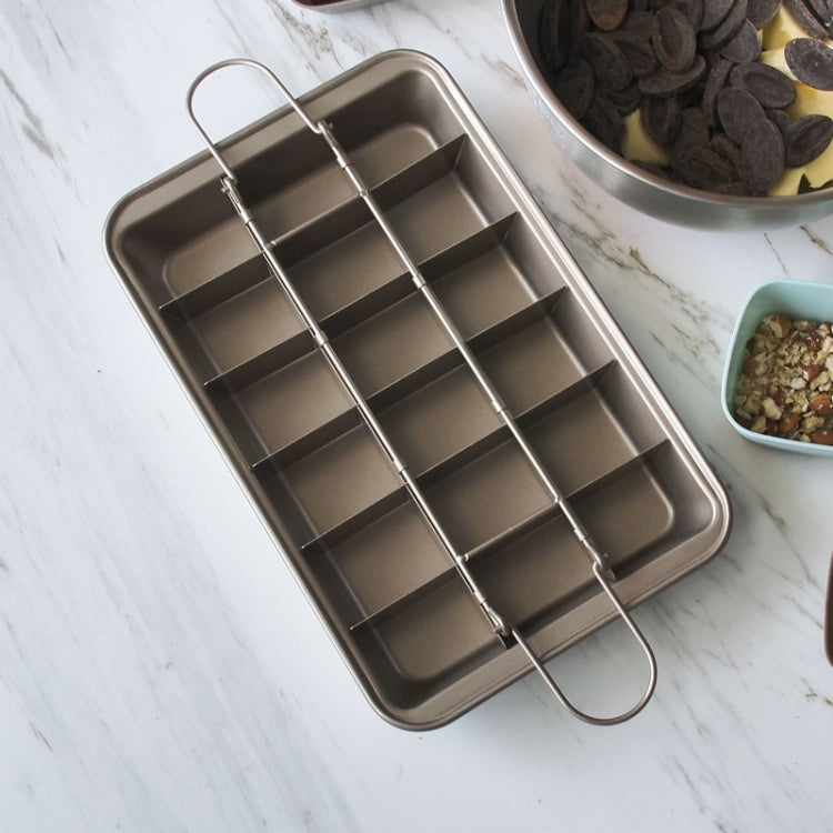 Brownie Pan Cake Mold Square Bread Baking Thick Solid Bottom Non-Stick Baking Pan by bashfashion