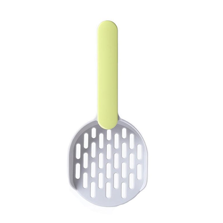 Cat Litter Shovel Filter Cat Shovel(Gray+Green) by bashfashion