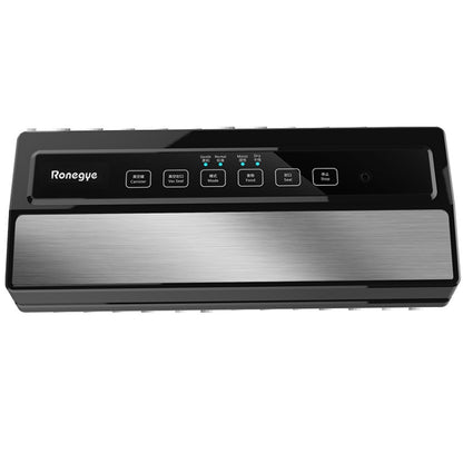 Ronegye Household Automatic Vacuum Packaging Machine Food Vacuum Machinery Small Vacuum Sealing Machine, CN Plug(Black) by bashfashion