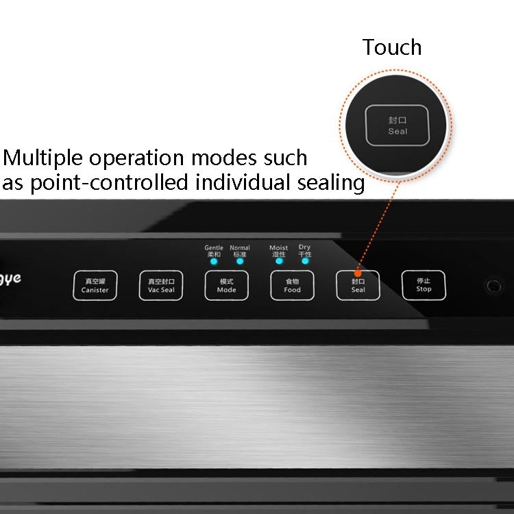 Ronegye Household Automatic Vacuum Packaging Machine Food Vacuum Machinery Small Vacuum Sealing Machine, CN Plug(Black) by bashfashion