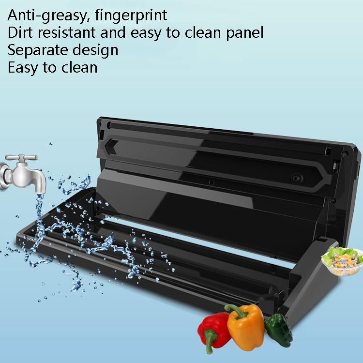 Ronegye Household Automatic Vacuum Packaging Machine Food Vacuum Machinery Small Vacuum Sealing Machine, CN Plug(Black) by bashfashion