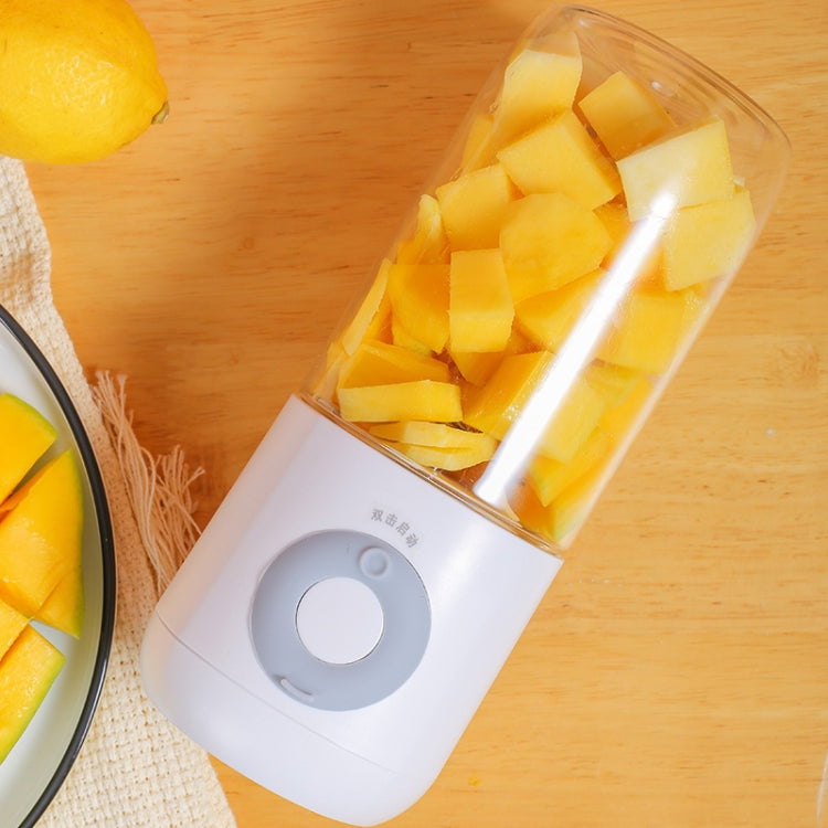 Mini Portable Usb Juice Machine Multi-Function Electric Charging Household Juicer( White) by bashfashion