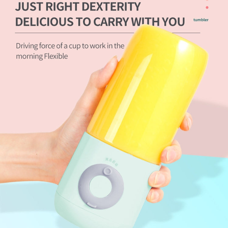 Mini Portable Usb Juice Machine Multi-Function Electric Charging Household Juicer(Pink) by bashfashion