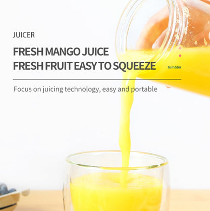 Mini Portable Usb Juice Machine Multi-Function Electric Charging Household Juicer(Green) by bashfashion