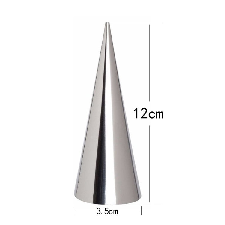 17 in 1 Ice Cream Crispy Mold Set Stainless Steel Conical Roller Croissant Tool by bashfashion