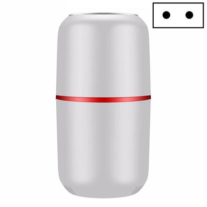 Electric Small Grinder Household Seasoning Miscellaneous Grains Chinese Medicine Coffee Grinder 220V EU Plug (White) by bashfashion