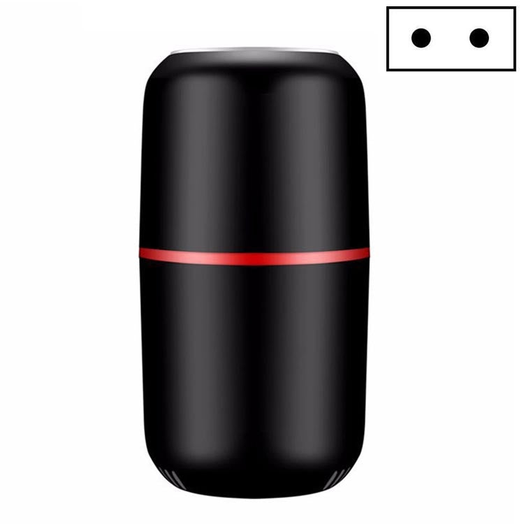 Electric Small Grinder Household Seasoning Miscellaneous Grains Chinese Medicine Coffee Grinder 220V EU Plug (Black) by bashfashion