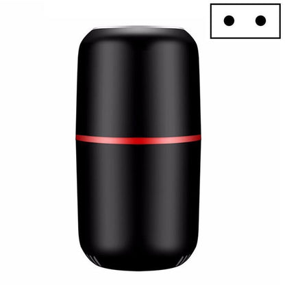 Electric Small Grinder Household Seasoning Miscellaneous Grains Chinese Medicine Coffee Grinder 220V EU Plug (Black) by bashfashion