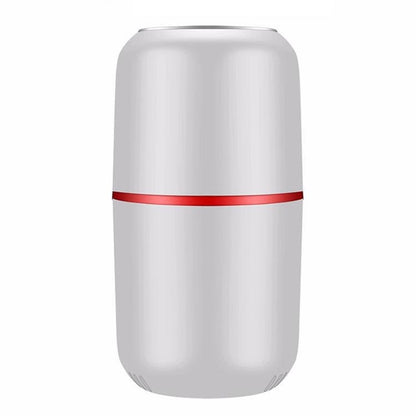 Electric Small Grinder Household Seasoning Miscellaneous Grains Chinese Medicine Coffee Grinder 220V UK Plug (White) by bashfashion