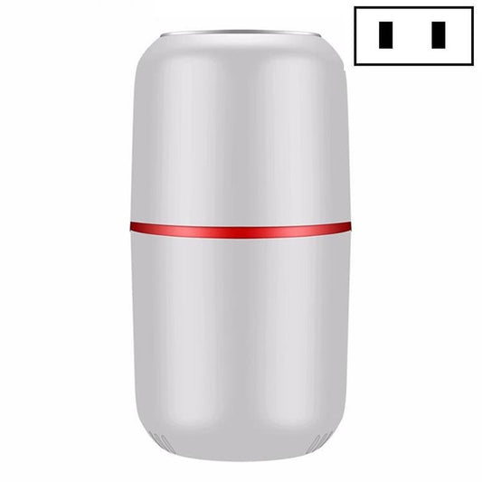 Electric Small Grinder Household Seasoning Miscellaneous Grains Chinese Medicine Coffee Grinder 110V US Plug (White) by bashfashion