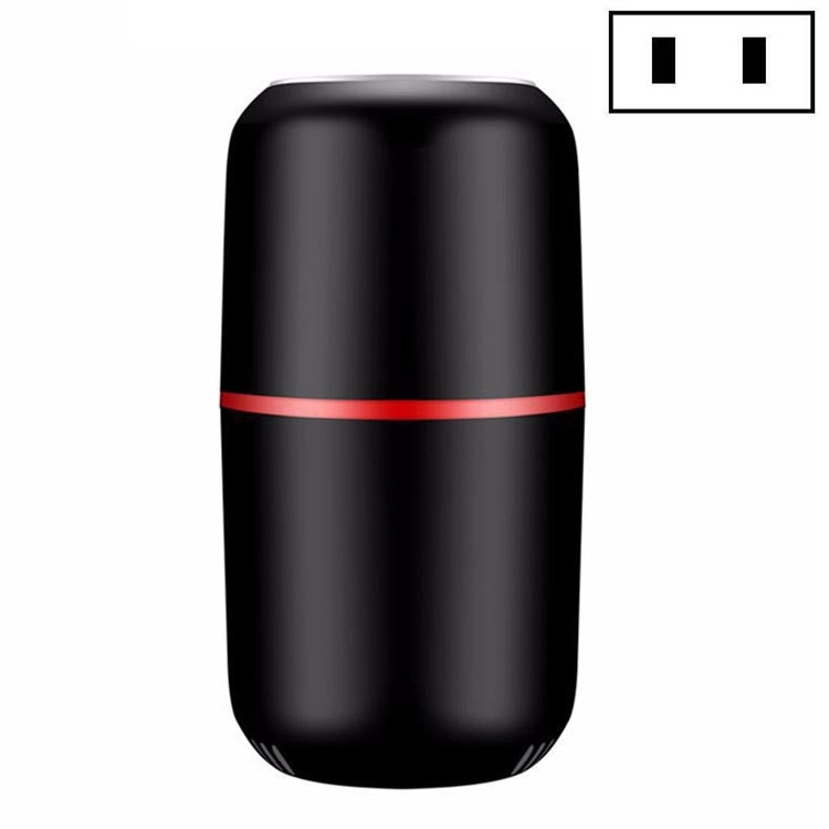 Electric Small Grinder Household Seasoning Miscellaneous Grains Chinese Medicine Coffee Grinder 110V US Plug (Black) by bashfashion