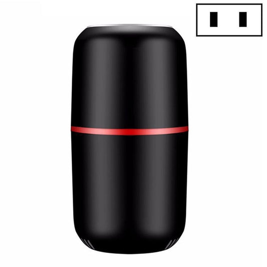 Electric Small Grinder Household Seasoning Miscellaneous Grains Chinese Medicine Coffee Grinder 110V US Plug (Black) by bashfashion